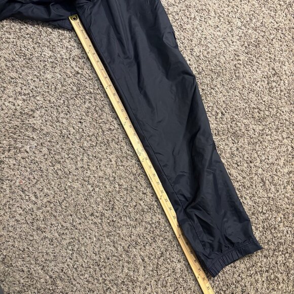 Nike Mens Black Windbreaker Track Pants With Elastic Waist & Zippered Ankles L - Picture 7 of 7